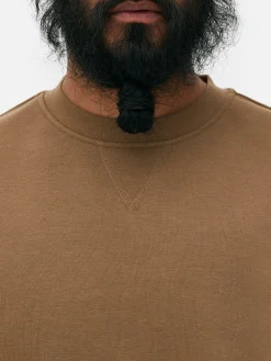 Sweatshirt Mit Rundhalsausschnitt