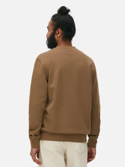 Sweatshirt Mit Rundhalsausschnitt