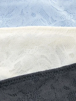 Tangas Mit Durchgehender Spitze, 3er-Pack