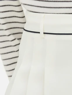 Tennis-Minirock Mit Falten