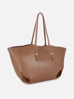 „The Edit“ Große Tragetasche Aus Kunstleder