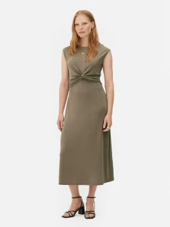 „The Edit“ Jerseykleid Mit Twistdetail