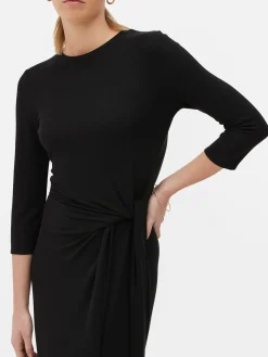 „The Edit“ Jerseykleid Zum Binden