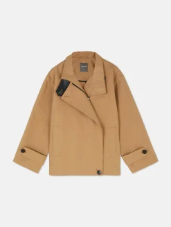 „The Edit“ Kurzer Trenchcoat