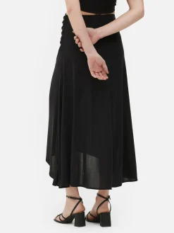 „The Edit“ Midirock Mit Asymmetrischem Saum