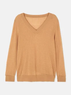 „The Edit“ Strickpullover Mit V-Ausschnitt