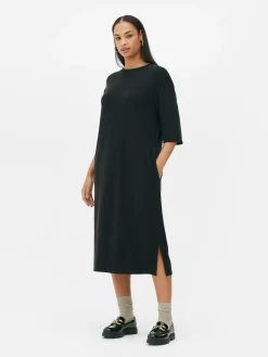 „The Edit“ T-Shirt-Midikleid