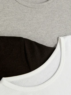 Thermo-Top Mit Kurzen Ärmeln, 3er-Pack