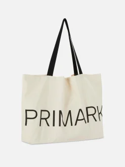Tragetasche Aus Canvas Mit Primark-Grafik
