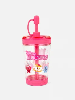 Transparenter „Disney Munchlings“ Becher Mit Trinkhalm
