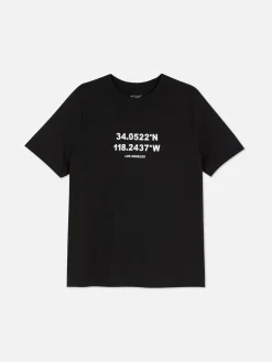 T-Shirt Aus Baumwolle Mit Grafik