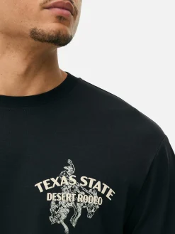 T-Shirt Mit Rodeo-Print