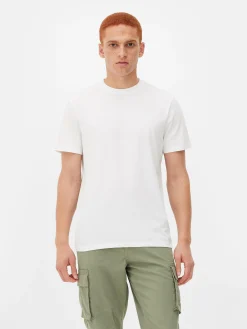 T-Shirt Mit Rundhalsausschnitt In Regulärer Passform