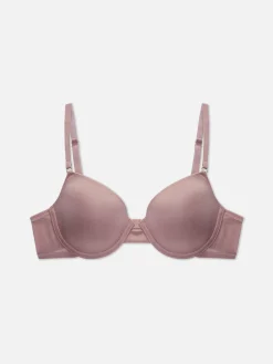 T-Shirt-BH Mit Glänzendem Finish, A-D