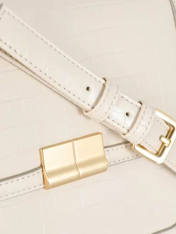 Umhängetasche In Kroko-Optik