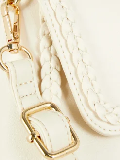 Umhängetasche Mit Flechtdetails