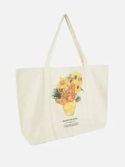 „Vincent Van Gogh Sonnenblumen“ XL-Tragetasche