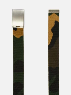 Webgürtel Mit Metallschnalle