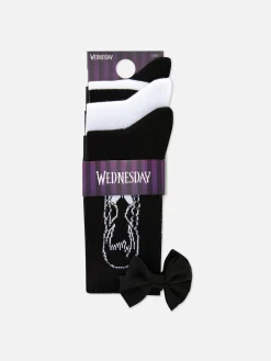 „Wednesday Addams“ Crew-Socken, 3er-Pack