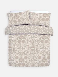 Wendbare Bettwäsche Mit Blumenmuster, Kingsize