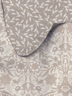 Wendbare Bettwäsche Mit Blumenmuster, Kingsize