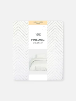 Wendebettwäscheset Für Einzelbetten Mit Textur