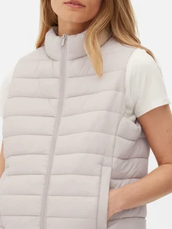 Weste Mit Trichterkragen