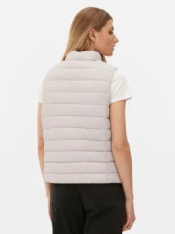 Weste Mit Trichterkragen