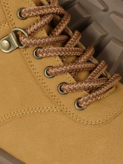 Worker Boots Mit Reißverschluss