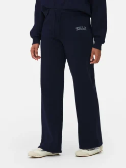 „Yale“ Kombi-Jogginghose Mit Weitem Bein