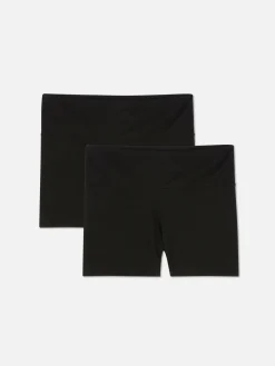 Yogashorts Mit Hohem Bund, 2er-Pack