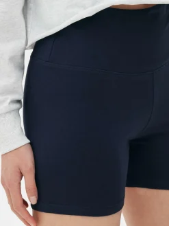 Yogashorts Mit Hohem Bund, 2er-Pack