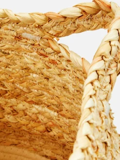 Zweifarbiger Aufbewahrungskorb Im Seildesign