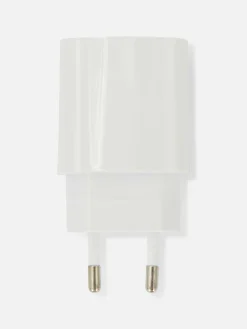 Zweipoliger Doppel-USB-Stecker, 10 Watt