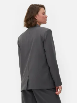 Zweireihiger „Rita Ora“ Blazer Im Oversized-Look