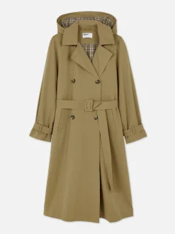 Zweireihiger „Rita Ora“ Mac Mit Kapuze