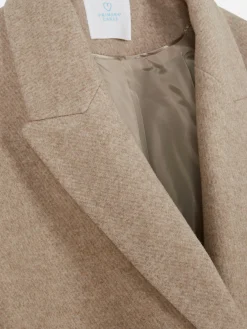 Zweireihiger Twillmantel